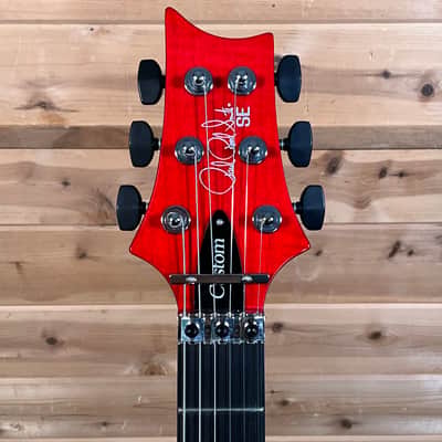 PRS SE Custom 24 "Floyd" Electric Guitar - Charcoal Cherry Burst image 3