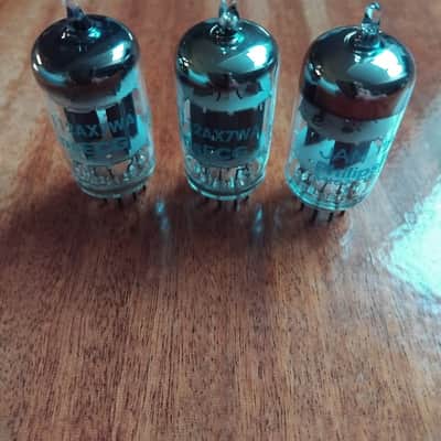 Philips ECG preamp tubes 12AT7WC/ECC81 image 2