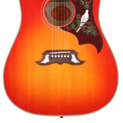 Gibson Acoustic Dove Original Acoustic-electric Guitar - Vintage Cherry Sunburst image 2