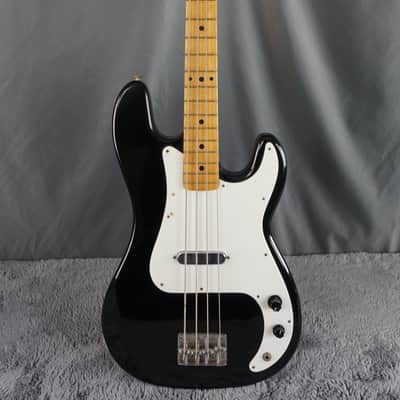 Heart Man Suzuki Precision/Musicmaster Style Bass 1970s - Black image 2