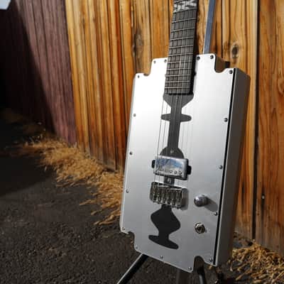 Schecter DIAMOND SERIES Machine Gun Kelly Razor Blade - Metallic Silver 6-String Electric Guitar image 5
