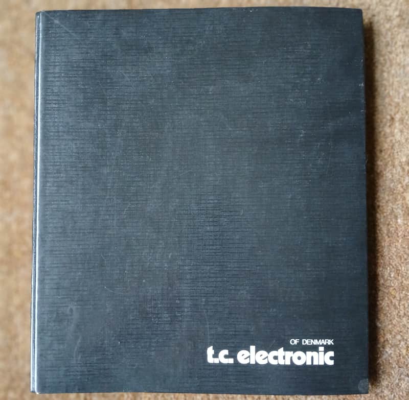 Owner's Manual for t.c electronic M500 Digital Audio Mainframe  1995 image 1