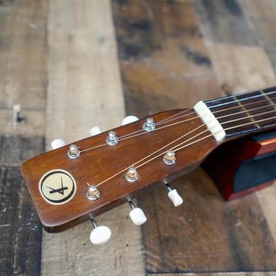 Kay Model 440 Acoustic Guitar 1970s Natural Floral Pickguard Vintage w/ Bag image 9