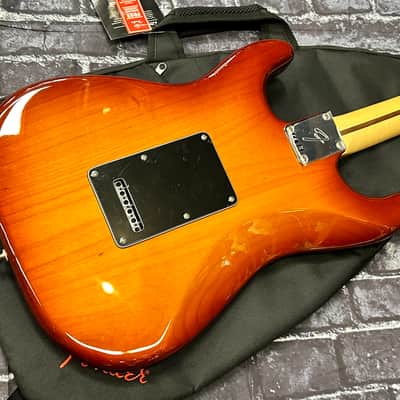 Fender Player PlusTop Stratocaster SSS PF Tobacco Sunburst W/Bag B-Stock Auth Dlr 7lbs15oz #245 image 13