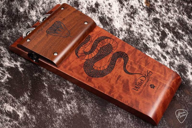 Wild Dog Red Belly Black Snake Stomp Box - 860426 image 1