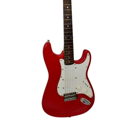 1993 Fender Squier Series Stratocaster MIK Electric Guitar, Rosewood Fingerboard, Torino Red w/ Lace Sensor Pickups & Sperzel Locking Tuning Gears image 1