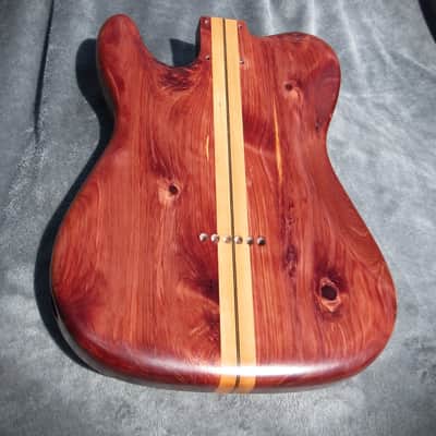 Babik Custom Telecaster Style body, Long board style, Canary wood  on Cedar Light weight, Handmade 2026 image 2