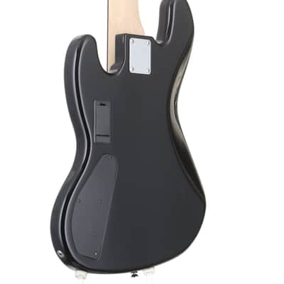 Squier Deluxe Jazz Bass Active V Black Modified, Manufactured in 2018 [ICS18133644] (08/19) image 9