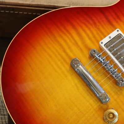 Minty! 2021 Gibson Custom Shop Historic '59 Les Paul Standard Reissue Electric Guitar Heritage Cherry VOS + COA OHSC image 4