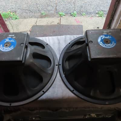 FENDER 1968 SPECIAL DESIGN 15" ALNICO SPEAKER CTS BLUE LABEL SHOWMAN BASSMAN ORIGINAL! #2 image 11