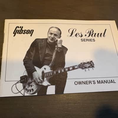 Gibson Les Paul Manual Vintage 1980’s image 1