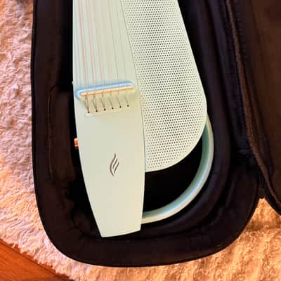 Enya NEXG 2 Smart Audio Guitar Deluxe Bundle - Teal Blue (with Mic & Wireless Pedal) image 2