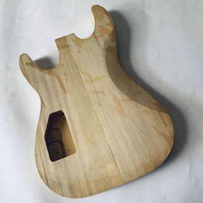 HH Basswood Double Cutaway Guitar Body image 3
