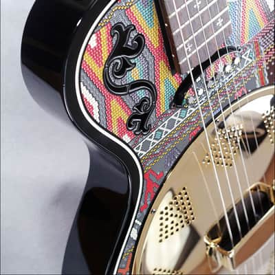 iVee Guitars #95 "electiReso" Ulos, Aluminum body Resonator Guitar image 15