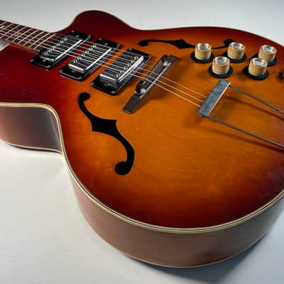 Teisco EP-17 Original '60s MIJ Vintage Hollow Body Electric Guitar Made in Japan image 3