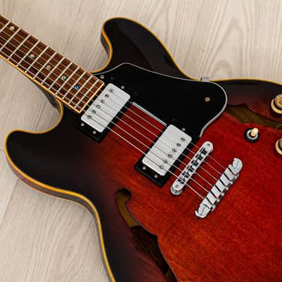 1982 Ibanez LR10 Lee Ritenour Artist w/ Brazilian Board, Antique Violin Sunburst w/ Case image 8