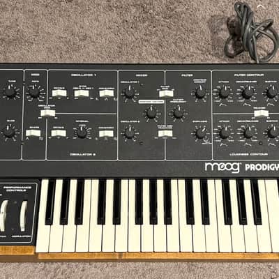 Moog Prodigy 32-Key Monophonic Analog Synthesizer 1979 - 1984 - Black
