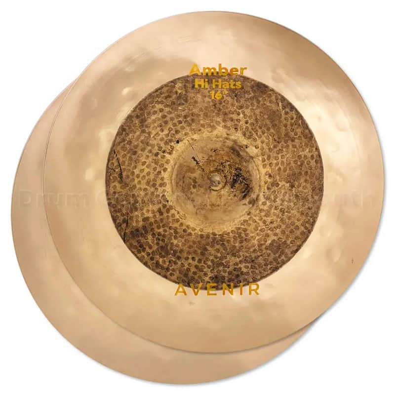 Avenir Amber Hi Hat Cymbals 16" image 1