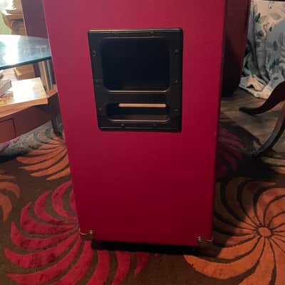 Fender Tone-Master 412 Enclosure 4x12" Guitar Speaker Cabinet RED -Custom Shop image 5
