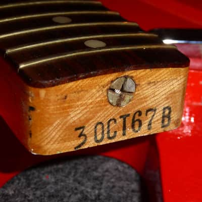 Fender Telecaster 1967 - Fiesta red refin image 6
