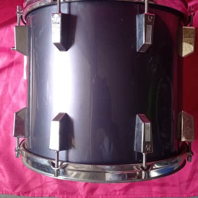 Vintage Sonor Performer Tom 14"x12" 1985 (1st gen)- Midnight Blue 🔵 image 4