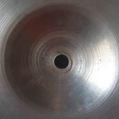 ZILDJIAN VINTAGE Avedis 15" LIGHT Hi Hat Cymbal 50S SMALL STAMP  935 G Sounds Great !!! image 16