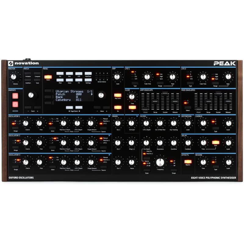 Novation Peak 8-Voice Polyphonic Synthesizer image 1
