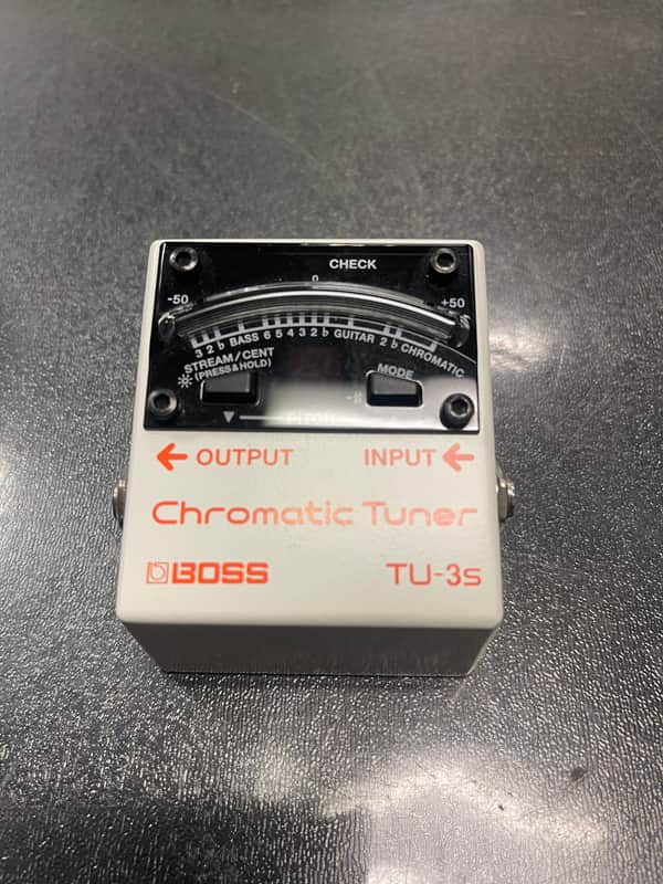 Boss TU-3S Chromatic Tuner 2016 - Present - White image 1