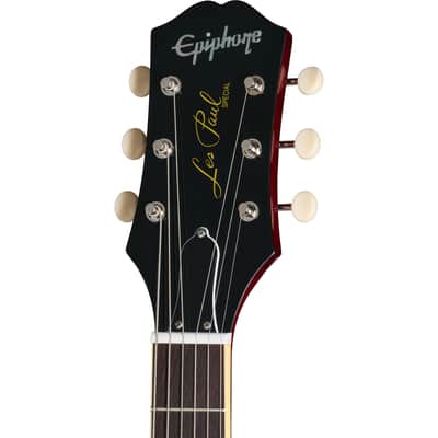 Epiphone Les Paul Special Double Cut Electric Guitar - Cherry Red image 4