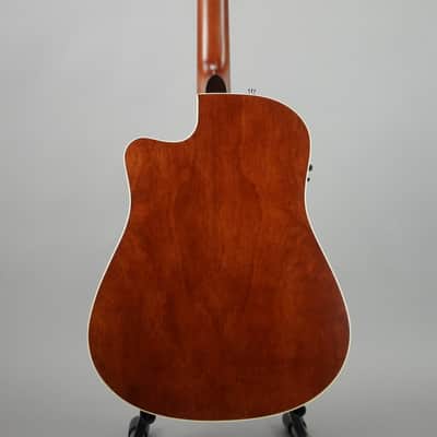 Seagull Coastline SLIM CW Presys II Cutaway Acoustic-Electric Guitar W/Gig Bag - Natural image 4