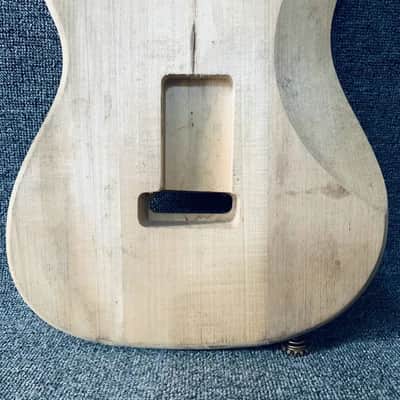 Basswood Strat Style Guitar Body image 8