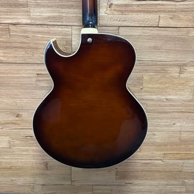 Ibanez AK85-DVS Artcore Hollow Body Guitar 2004 - Dark Violin Sunburst 6lbs 12oz w/non orig hard case image 15