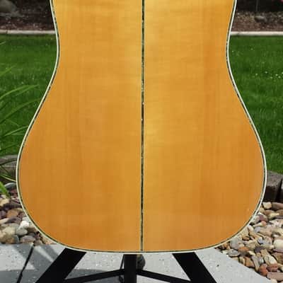 Very Rare Vintage Ventura V-29 Maple Acoustic Guitar Made in Japan MIJ Matsumoku w/ Hard case image 4