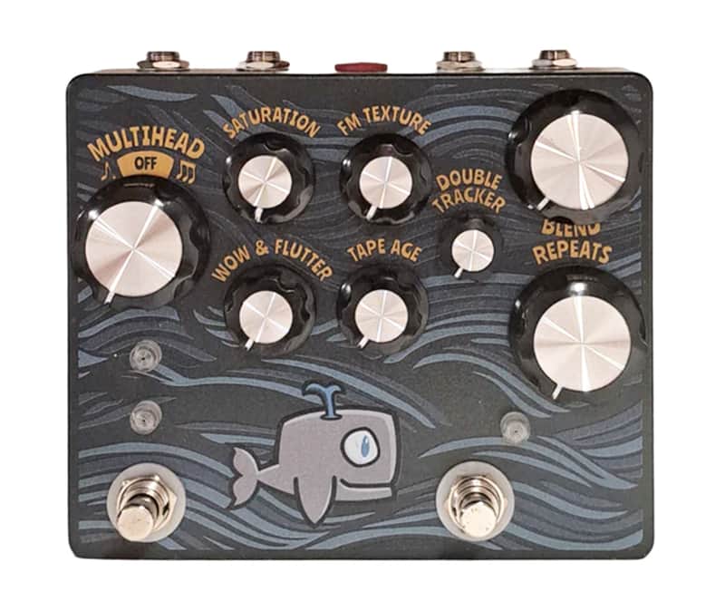 Hungry Robot The Moby Dick Multihead Stereo Tape style Delay and Multi-Effect Pedal image 1