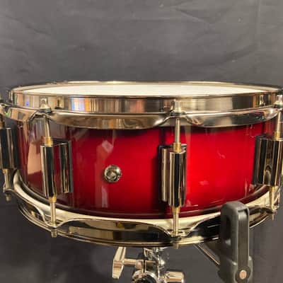 DrumCraft - 5x14" Series 6 Maple Snare Drum 2010–2013 - Transparent Red Lacquer image 8