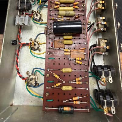 Marshall JTM50 "Black Flag" 1987 Lead 2-Channel 50-Watt Guitar Amp Head - 1967 - Black image 13