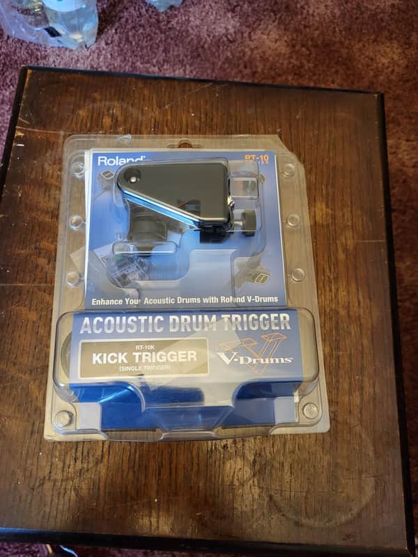 Roland RT-10K Acoustic Kick Drum Trigger 2010s - Black image 1