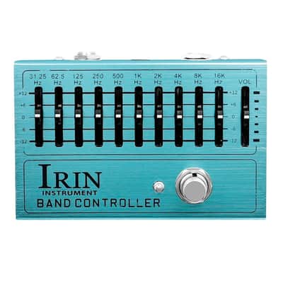 IRIN AN-40 Controller Equalizer 10 Band Pedal Effect EQ Pedal 31.25Hz to 16kHz,price included tax from CN to USA image 1