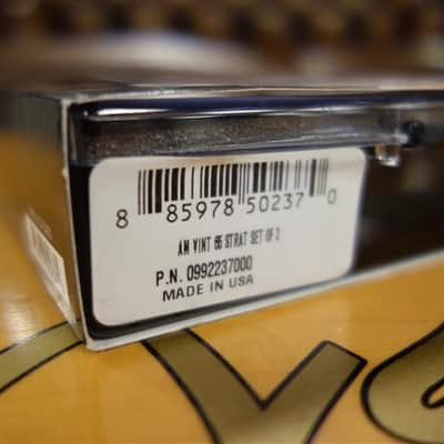 Fender Pure Vintage '65 Strat Pickup Set, Vintage White (3) image 4