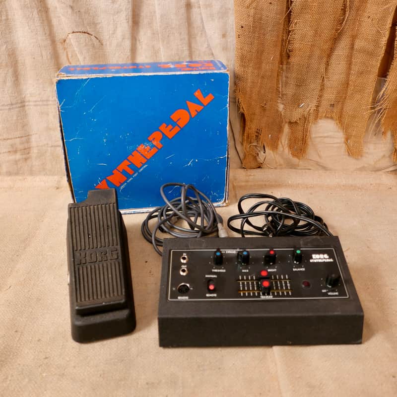 Univox Korg Synth Pedal 1970's - w/ OG Box image 1