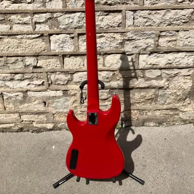 Basse vintage rouge Rockwood by Hohner LX 100 image 7