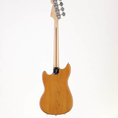Fender Mexico Player Mustang Bass PJ Pau Ferro Fingerboard Aged Natural [MX19184959] (06/17) image 2