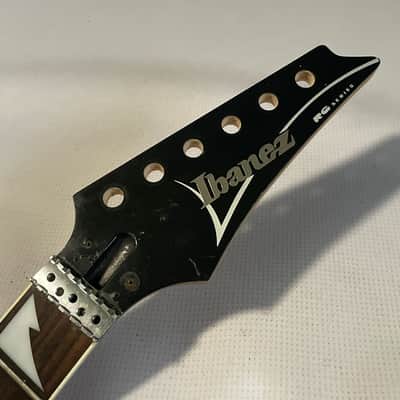 2010 Indonesian Ibanez RG350EX Wizard II 24 Fret AANJ Guitar Neck Floyd Ready (Repaired) image 4
