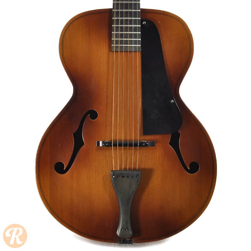 Kay Scroll Headstock Acoustic Natural image 1