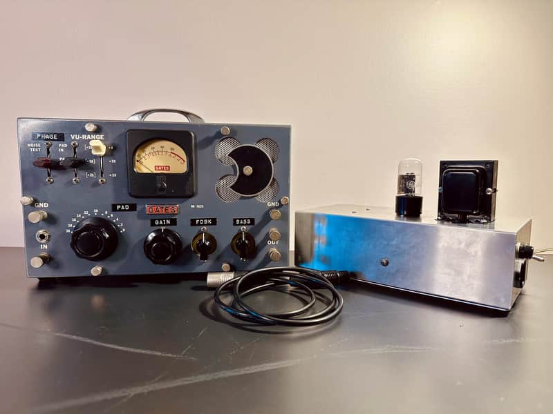 skのアンプ　真空管マイクプリアンプ Gates SA-70 塗装あり Gates SA-70 Tube Mic Preamp - New Build | Reverb