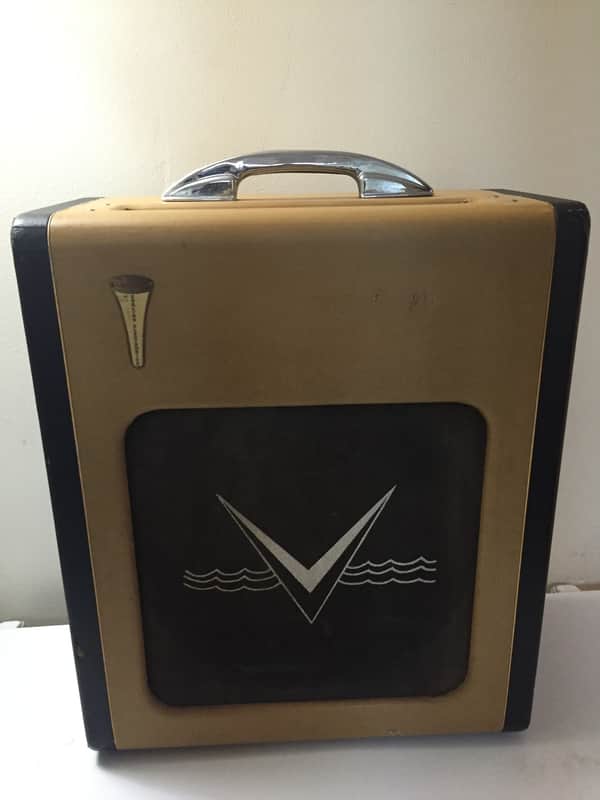 RARE 1956 Valco Tonemaster English Electronics Twin 6L6 15" Amplifier image 1
