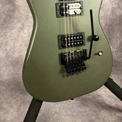 Wayne Guitars (Formerly Charvel) Super Strat Est 2000 - Flat Green image 3