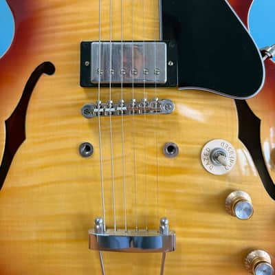Epiphone ES-335 2022 - Figured Raspberry Tea Burst image 3