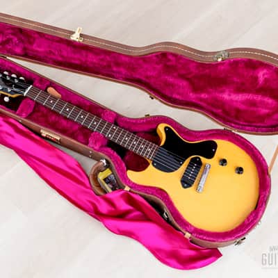 1995 Gibson Custom Shop Historic 1958 Les Paul Junior Double Cut TV Yellow w/ Case image 18