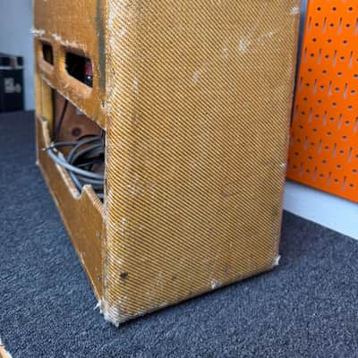 1959 Fender Vibrolux 5F11 Tweed – Original Iron, Astron Signal Caps image 19